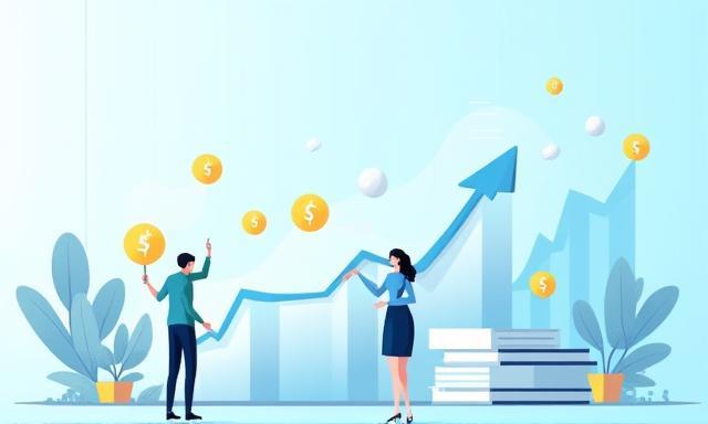 Ilustración de portafolio diversificado con ETFs
