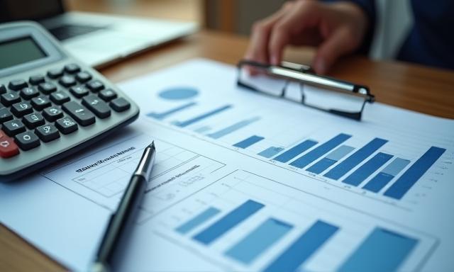 Documento y calculadora simbolizando estrategias fiscales mexicana