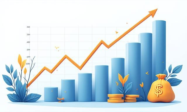 Gráfico estilizado de tendencias del mercado latinoamericano 2024