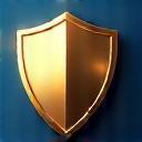 Icono de integridad representado por un escudo brillante